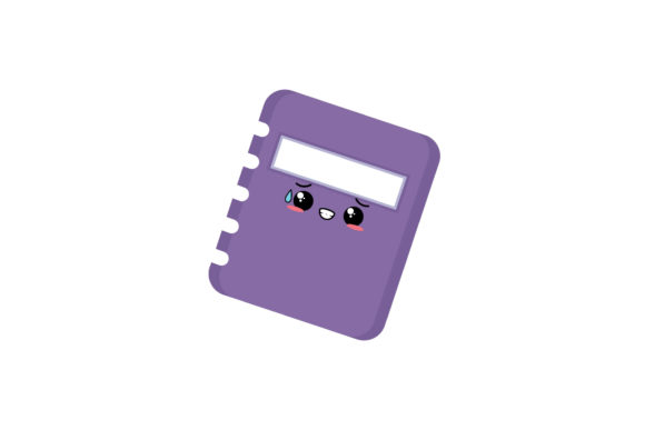 Back to School Book Kawaii Graphics and Icons Review