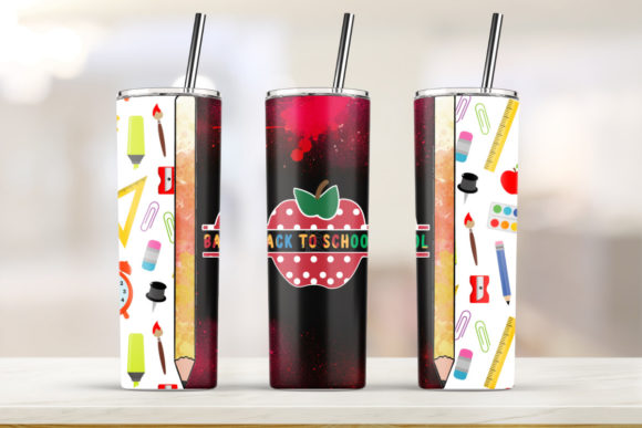 Back to School Skinny Tumbler: Print Templates & Graphics Review