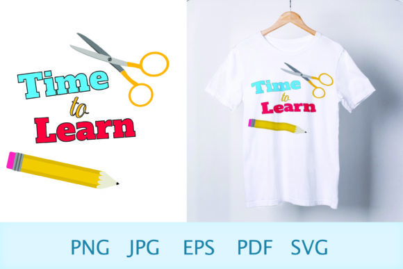 Back to School SVG First Day of School Graphics