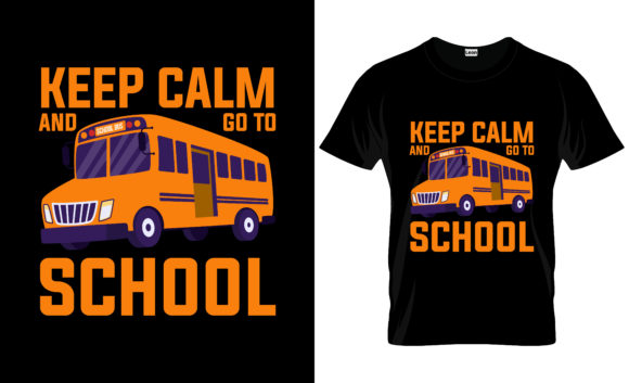 Back to School T-Shirts Design 03: Graphics & Print Templates