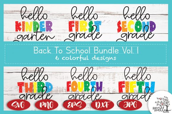 Back to School Vol. 1: Graphics & Crafts Bundle