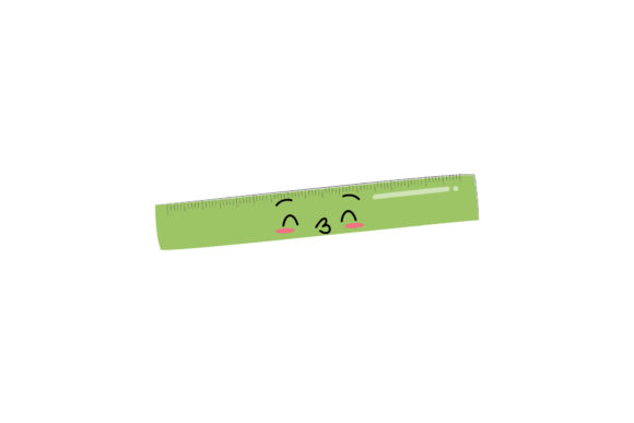 Kawaii Ruler Back to School: Graphics and Icons Review