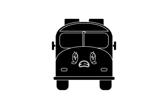 School Bus Back to School Black Icon: Graphics & Icons Review