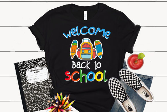 Welcome Back to School T Shirt Design Review